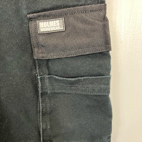 Holmes Workwear Canvas Cargo Pants Sz 30x32 - Picture 5 of 11